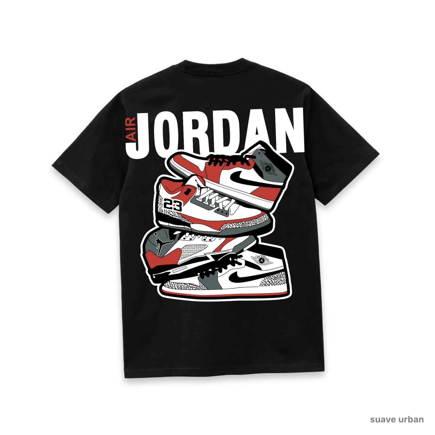 Jordan Sneaker Stack 2